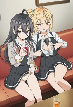 420k ryujin - Ayano Kimishima + Nonoa Miyamae (Roshidere) (Patreon) [AI Generated]