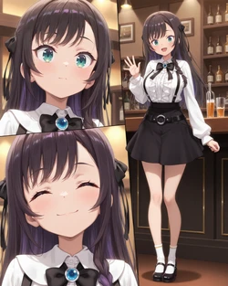 [Pixiv] Kuneras (117605743) - [7P] Meeting up with Alina + [📚️41P]Girumasu Alina Clover Prison [AI Generated]