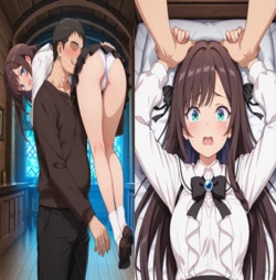 [Pixiv] C_T (15507541) - Alina Clover Sexually Harassed and Taken Home Forcibly [AI Generated]