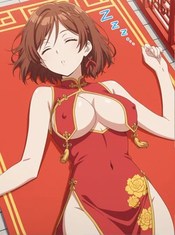 [Ranwai] Extra (11 Akane Sakuramori (Chinese dress) 桜森 朱音) [AI Generated]