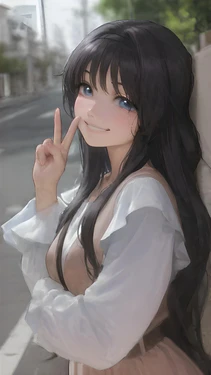 [TrugPrz] Kaoruko Waguri (The Fragrant Flower Blooms With Dignity) Collection (79 Pics) (Patreon) [AI Generated]