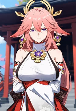 Csmite - Yae Miko (Genshin Impact) (Patreon) (AI Generated)