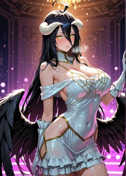 [KALA AI NSFW (VAMA)] - Albedo (Overlord) p.484 (Patreon) (AI Generated)
