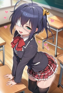 biant Rikka's secret training[AI Generated]
