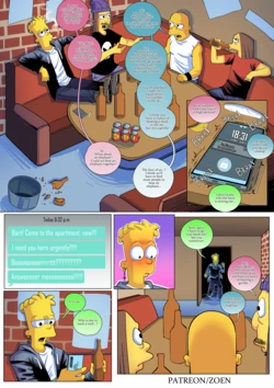 The Simpsons - Chat With Lisa (MiniComic) By:Zoen