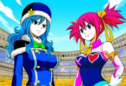 Juvia x Sherria [AI Generated]