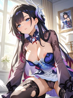 [pantyless] Hysilens - Honkai Star Rail [AI Generated]