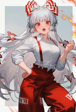 [Hedera (Gb_5)] Mokou [AI Generated]