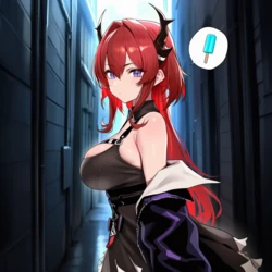 【EZNTR】surtr(arknights) 【BBC NTR】 [AI Generated]