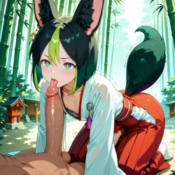 [userzon] Tighnari - Lucky Bunny (Genshin Impact) (AI Generated)