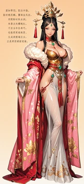 西游记女性角色立绘 (Journey to the West female characters set) [AI Generated]
