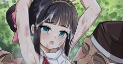 [妖幻狐] Suwa Shizuku & Ayako (Nige Jouzu no Wakagimi)