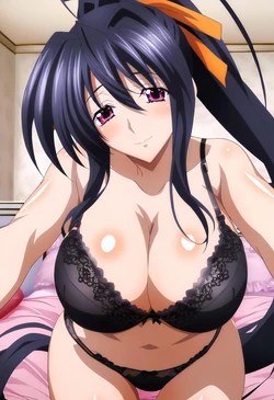 [sakkii] anime_high_school_dxd_himejima_akeno [AI Generated]