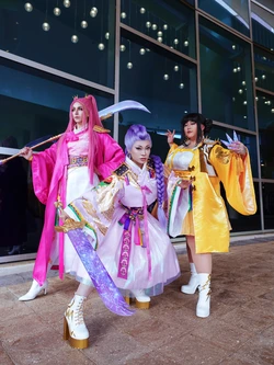 Yaya Han, plexicosplay, storytellercosplay, cafededuy - Rumi, Zoey, Mira, Jinu