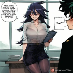 [Tillian] Izuku Midoriya x MHA Girls [AI-Generated]