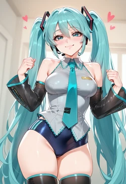 ChocoPizza - Hatsune Miku (451) [AI Generated]