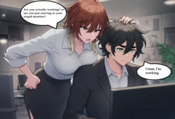 The fall of the arrogant boss! [AI Generated]