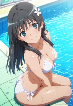 [AIusagichan] とある科学の超電磁砲 佐天 涙子 A Certain Scientific Railgun Saten Ruiko 415P [AI Generated]