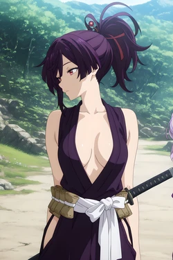 [LoveHUwU] Yuzuriha [ NTR | 3p ] | Jigokuraku | Hell's Paradise [AI Generated]