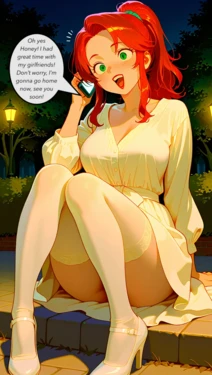 Rachel's on her way home [AI GENERATED]