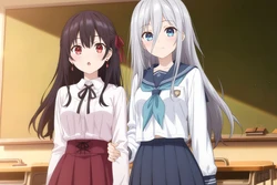 [LoveHUwU] Kurumi (detective) and Mio Takamiya | Date a live [AI Generated]