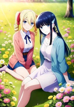 [LoveHUwU] Angelina Kudou Shields 10 [ Yuri | Miyuki Shiba ] | Mahouka Koukou no Rettousei [AI Generated]