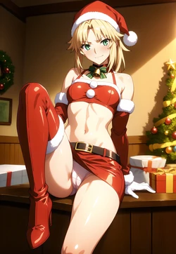 [LoveHUwU] Mordred [ Christmas ] | Fate [AI Generated]