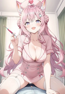 [LoveHUwU] Hakui Koyori (nurse) | Hololive [AI Generated]