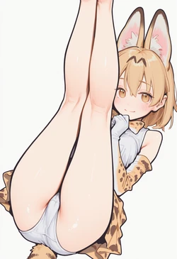 [Hedera (Gb_5)] Serval (Kemono Friends) [AI Generated]