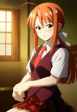 [LoveHUwU] Chisame Hasegawa [ NTR ] | Negima! [AI Generated]