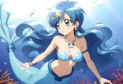 [LoveHUwU] Houshou Hanon [ NTR | pregnant ] | Mermaid Melody Pichi Pichi Pitch [AI Generated]