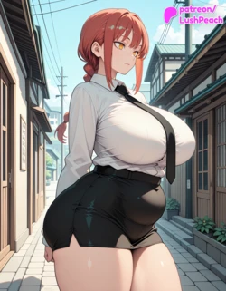 [LushPeach] Makima (Chainsaw Man) [AI Generated]