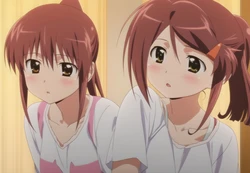 [LoveHUwU] Suminoe Riko and Ako | Kiss x Sis [AI Generated]