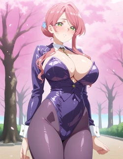 [Purpleh31] Hahari Hanazono (bunny suit) 261P [AI Generated]