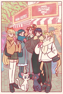 Sailor moon art compilation