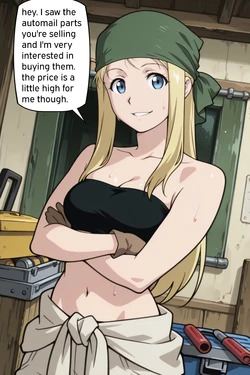Winry rockbell [AI Generated]