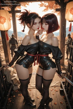 [Patreon] [AiASAG] [4K] 🥷Ninja Realm🌙 - Preview [AI Generated]