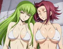 ANIPAI - Kallen & C.C - Code Geass [Full Set + Extras] (Patreon) [AI Generated]