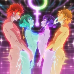 [Liang-Qi] Zessica & Mikono (Aquarion EVOL) [AI Generated]