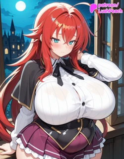 [LushPeach] Rias Gremory (High School DxD) [AI Generated]