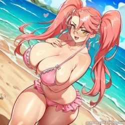 [Tamagochiiii] QUICKIE - Saya Beach Balls (AI Generated)