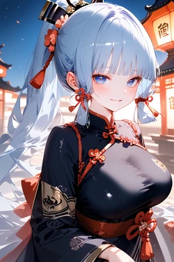 [AniAnimeKo] Kamisato Ayaka 神里绫华 [AI Generated]