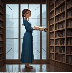 Katara y su nuevo entrenamento [AI Generated]