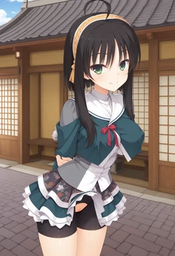 [BoBo345] Mako Hitachi - Senren＊Banka Part2 [AI Generated]