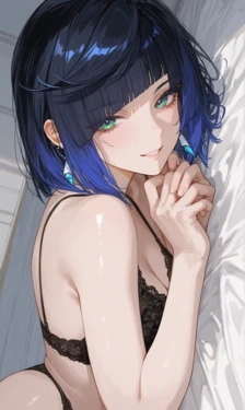 [Reiji] Yelan’s Morning Temptation [AI Generated]