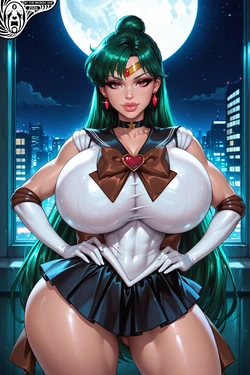 [ByTheBroken1] "Sailor Pluto" from "Sailor Moon" [AI Generated]