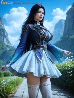 [AI Generated]绝世唐门-凌落宸，南秋秋，巫风，潇潇，叶骨依