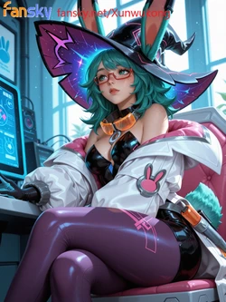[AI Generated]LOL-奥罗拉，玉剑刀妹，格温，拉克丝，KDA阿狸