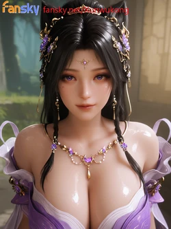 遮天-姬紫月，牧神记-龙娇男 [AI Generated]
