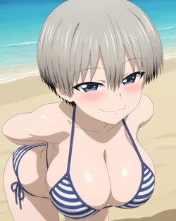 [Ponchoman] Hana Uzaki EXTRA - Uzaki-chan Wants to Hang Out! || 宇崎 花 - 宇崎ちゃんは遊びたい！ (UNCENSORED) 70 IMAGES [AI Generated]